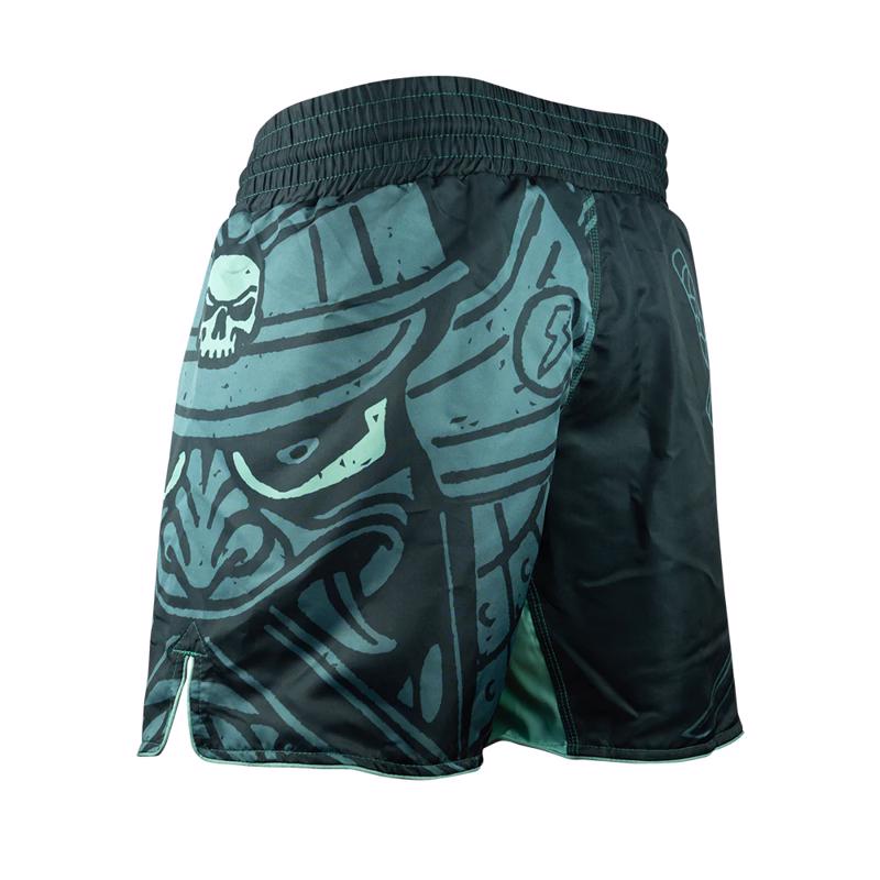 Pride Or Die samurai MMA Shorts - Black